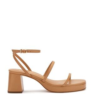 Larroude Gio Sandal Tan size 8